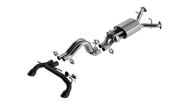 Product of Borla 140934CB ATAK ® Series Cat Back System Dual Exhaust System Kit 