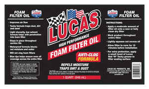 Product of Lucas Oil 10798 Air Filter Oil
