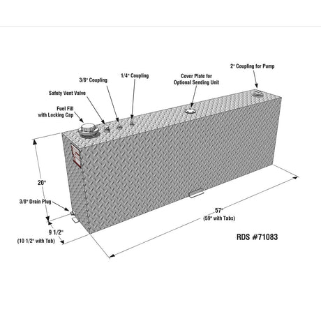 Rds Tanks 71083 Liquid Transfer Tank||71083pc_2.Jpg||86||rds71083||2437991