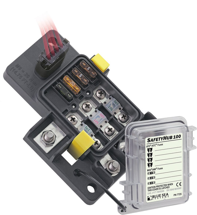 Blue Sea 7725-Bss Fuse Block||7725-Bss.Jpg||85||b6z7725bss||1380660