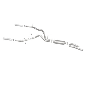 Product of Magnaflow Performance 16520 Exhaust System Kit Cat-Back System Dual Exhaust System Kit 