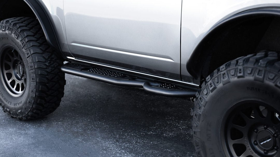 Product of DV8 Offroad SRBR-05 OE Plus Nerf Bar With Surface Steps 