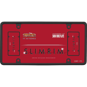 Cruiser 21350 License Plate Frame||21350_P01-Slim-Rim_Black-Inpack.Jpg||86||c3421350||1108932