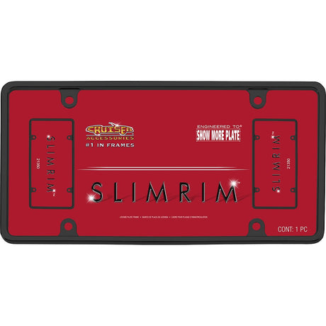 Cruiser 21350 License Plate Frame||21350_P01-Slim-Rim_Black-Inpack.Jpg||86||c3421350||1108932