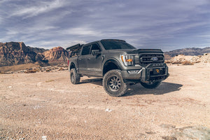 Product of N-Fab F22BB01-TX Bull Bar  with skid plate 