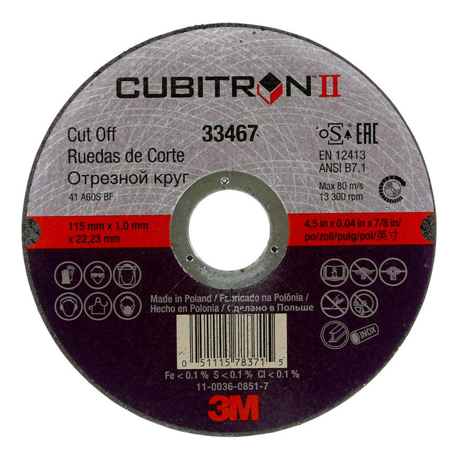 3m 33467 Cut Off Wheel||||85||t5533467||1920218