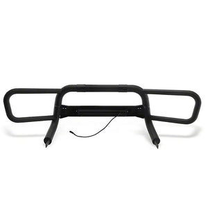 Product of Black Horse Offroad BFRT01 Bull Bar Black Powder Coated 3 Inch No with skid plate 
