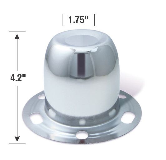 Product of Gorilla HC227 Chrome Plated Silver Wheel Center Cap 
