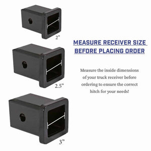 Product of Gen-Y Hitch GH-1624 Receiver Trailer Hitch Ball Mount 