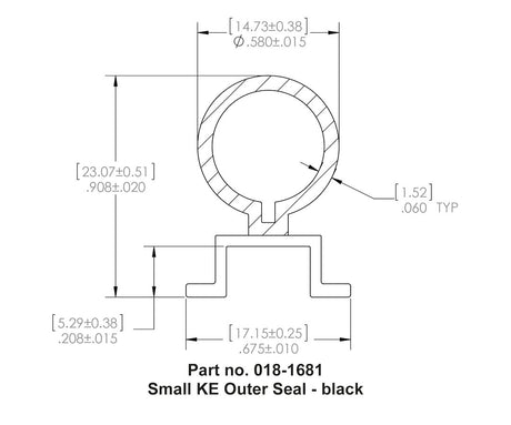 Product of Ap Products 018-1681-35 Slide Out Seal