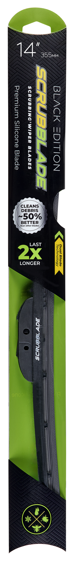 Scrubblade Be1400 Windshield Wiper Blade||||86||scrbe1400||1918693