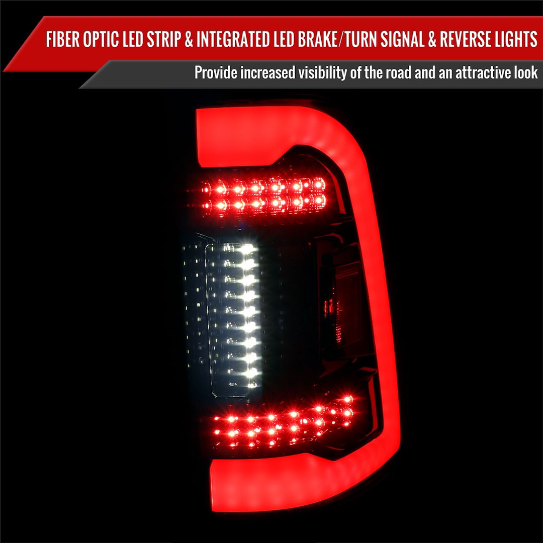 Product of Spec-D Tuning LT-RAM1915BBLED-TM Tail Light Assembly 