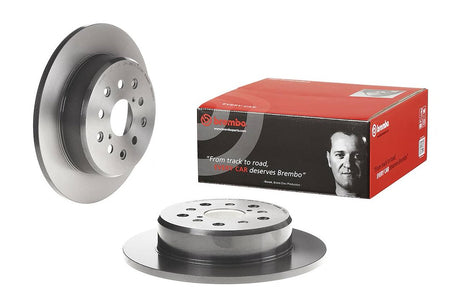 Product of Brembo 08A03811C02 Solid 1 Piece Brake Rotor 