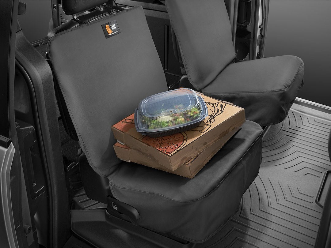 Product of Weathertech (USA) SPB002CHBX Seat Protector Charcoal Polycotton Seat Cover 