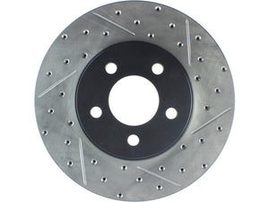 Product of Stop Tech/ Power Slot 127.61072L SportStop ® Drilled And Slotted Drilled And Slotted 1-Piece Brake Rotor 