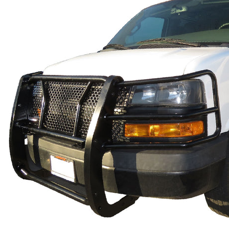 Product of Black Horse Offroad RU-GV02MA-B Grille Guard  