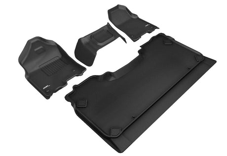 Product of 3D Mats KAGU L1DG02701509 Black Thermoplastic Rubber Of Carbon Fiber Texture Floor Liner 