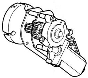 Product of Carefree Rv R001104blk Awning Motor