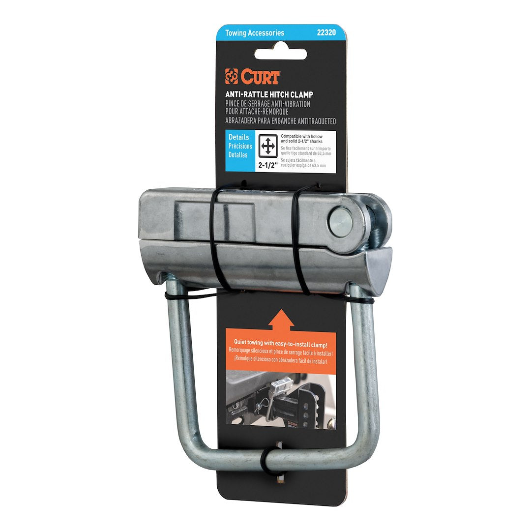 Receiver Rattle Hack Curt 22320 Trailer Hitch Receiver Tube Anti Rattle Bracket – PartsVia.com