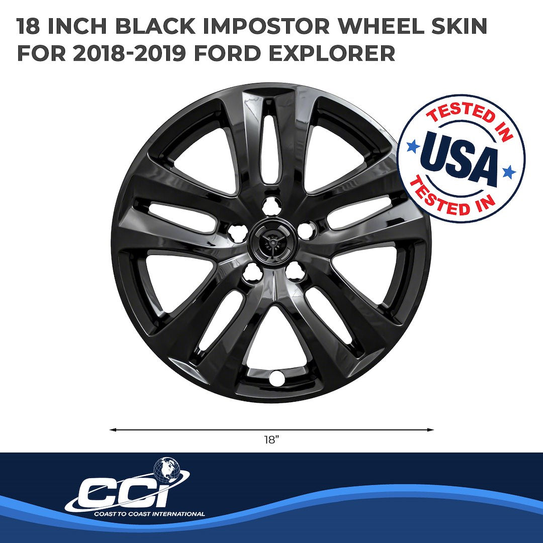 Product of Coast To Coast IWCIMP441BLK Black Set Of 4 