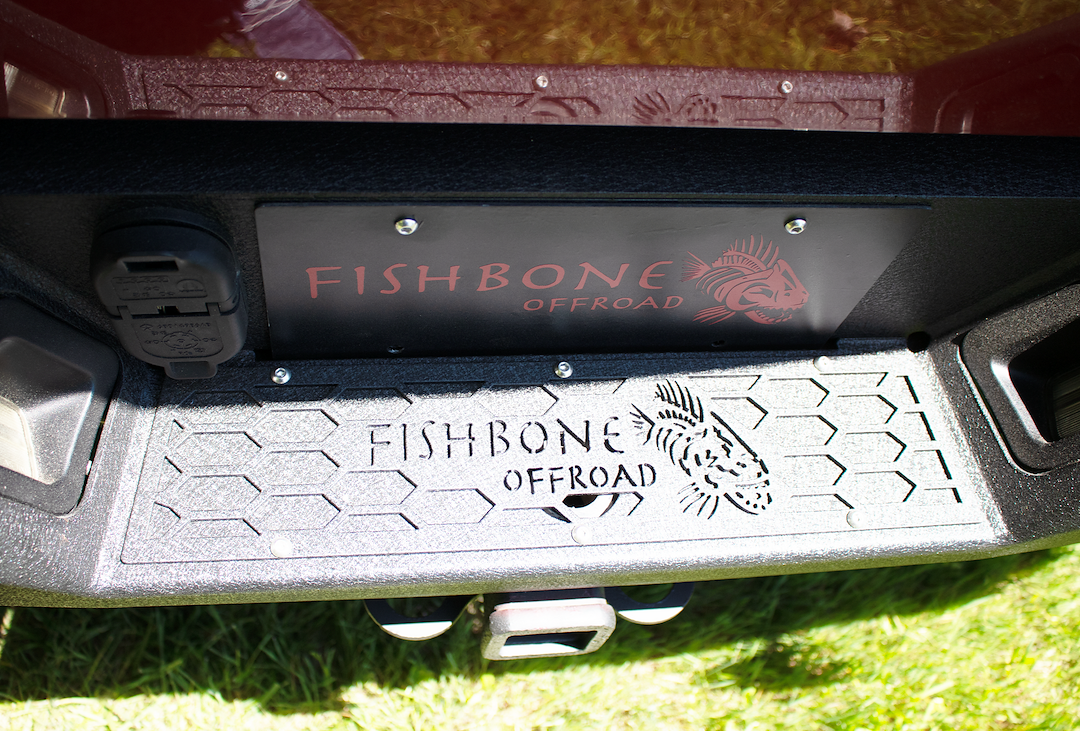 Product of Fishbone Offroad FB22395 Steel Textured Powder Coated Bumper 