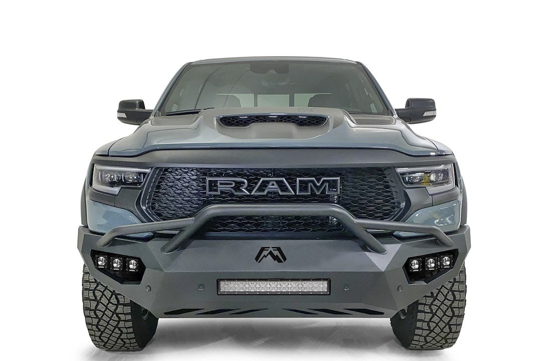 Product of Fab Fours DX21-V4552-1 Vengeance Steel Powder Coated Bumper 