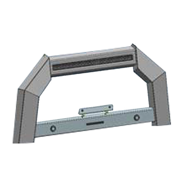 Product of Black Horse Offroad AB-JE22-NL Bull Bar  with skid plate 