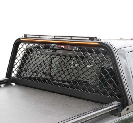 Product of Putco 89055 Bolt-On Black Powder Coated Mesh Headache Rack 