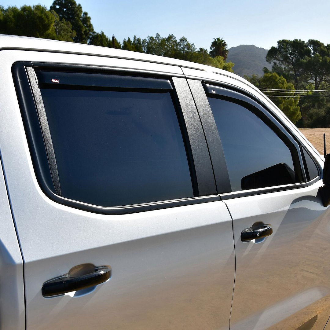 Product of Westin Automotive 72-39429 Wade Wind Deflectors - Slim Design Inside Channel Rainguard 