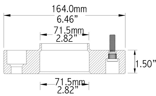 Product of Coyote Wheel Accessories 5500-5500h-C14 Wheel Adapter