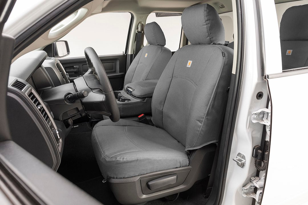 Product of Covercraft GTC4137ABCAGY Carhartt® PrecisionFit® Carhartt Gravel 1000 Denier Nylon Seat Cover 