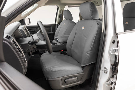 Product of Covercraft GTC4137ABCAGY Carhartt® PrecisionFit® Carhartt Gravel 1000 Denier Nylon Seat Cover 