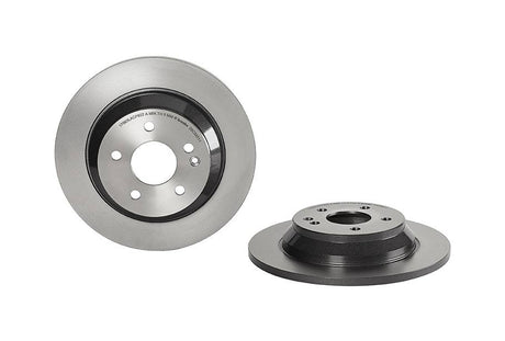 Product of Brembo 08C06511C02 Solid 1 Piece Brake Rotor 