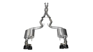 Product of Corsa Performance 14335BLK Xtreme Cat Back System Dual Exhaust System Kit 
