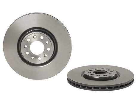 Product of Brembo 09N26811C02 Vented 1 Piece Brake Rotor 