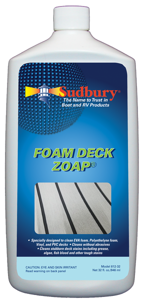 Sudbury 812-32 Boat Deck Cleaner||sudbury Foam Deck Zoap Model 812 Product Mockup.Png||85||s9d81232||1192202