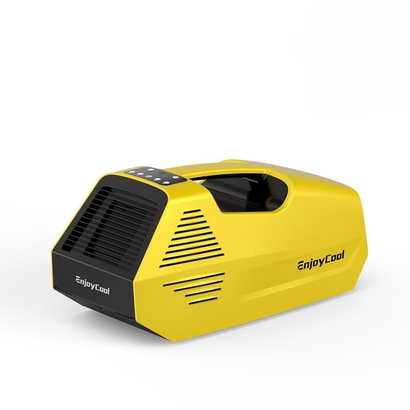 Product of Enjoy Cool LFL-AC-YELLOW 2380 BTU Evaporative Cooling Air Conditioner 