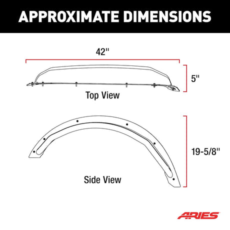 Aries 2500304 Fender Flare||2500304_3008x1990_Ca.Jpg||86||a1s2500304||1527305