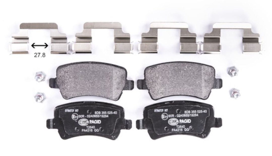 Product of Hella 355025401 Brake Pad - 