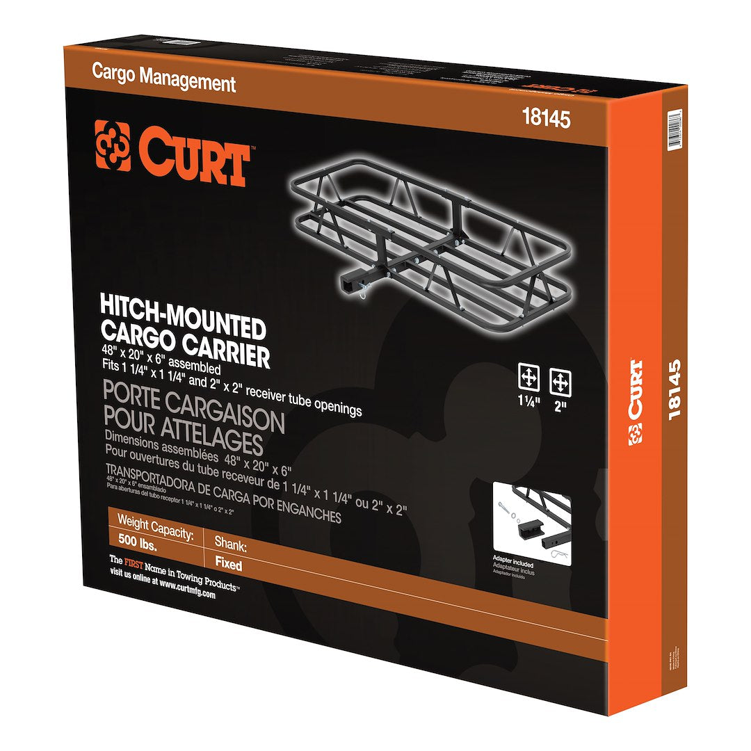 Curt 18145 Trailer Hitch Cargo Carrier||18145_3008x1990_Xa.Jpg||92||c9318145||1379576