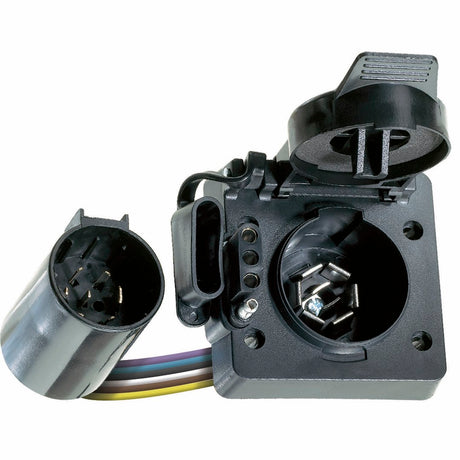 Product of Husky Towing 13092 Vehicle End 7 Blade To 4 Flat Trailer Wiring Connector 