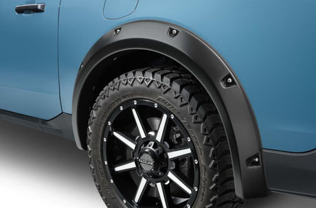 Product of Bushwacker 20967-02 Pocket Style/ Exposed Fasteners Black Fender Flare - Set Of 4 