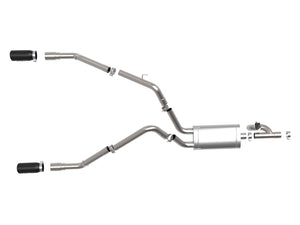 Product of Advanced FLOW Engineering 49-32083-B Gemini XV Cat-Back System Single Exhaust System Kit 