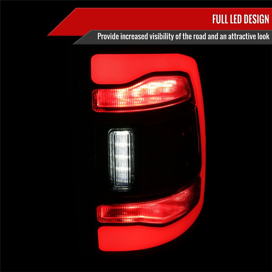 Product of Spec-D Tuning LT-RAM09GLED-RS Tail Light Assembly 