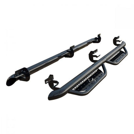 Product of Ranch Hand RSD091C1B4S Nerf Bar With Drop Down Steps 