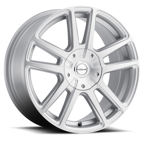 Product of Raceline 18x8 Silver Wheel - 5x4.50 Bolt Pattern 