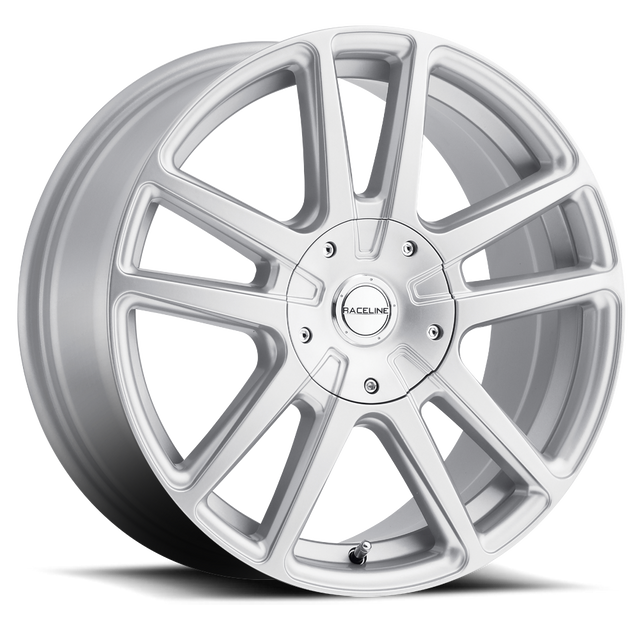 Product of Raceline 18x8 Silver Wheel - 5x4.50 Bolt Pattern 