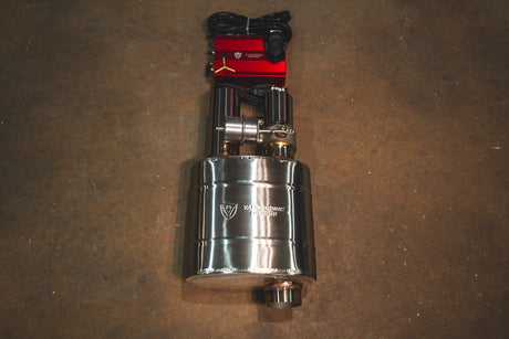 Product of Valvetronic Design UVM.63MM.DUALOUT.X1  Exhaust Muffler 