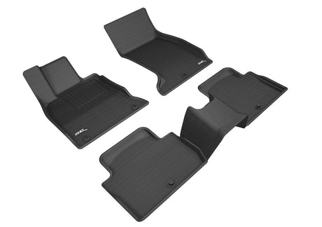 Product of 3D Mats KAGU L1KA04501509 Black Thermoplastic Rubber Of Carbon Fiber Texture Floor Liner 