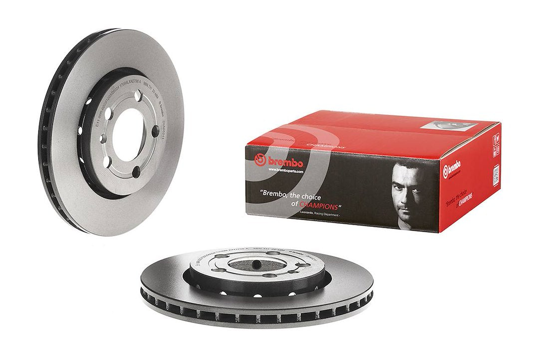 Product of Brembo 09A65211C02 Vented 1 Piece Brake Rotor 